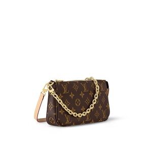 NWT Louis Vuitton Pochette Accessoire cloth clutch / shoulder bag